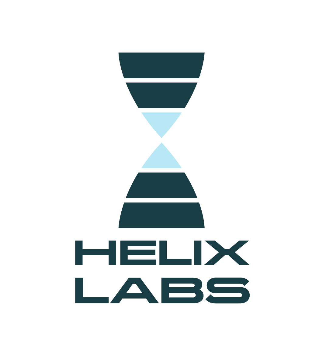 Helix Labs logo on light