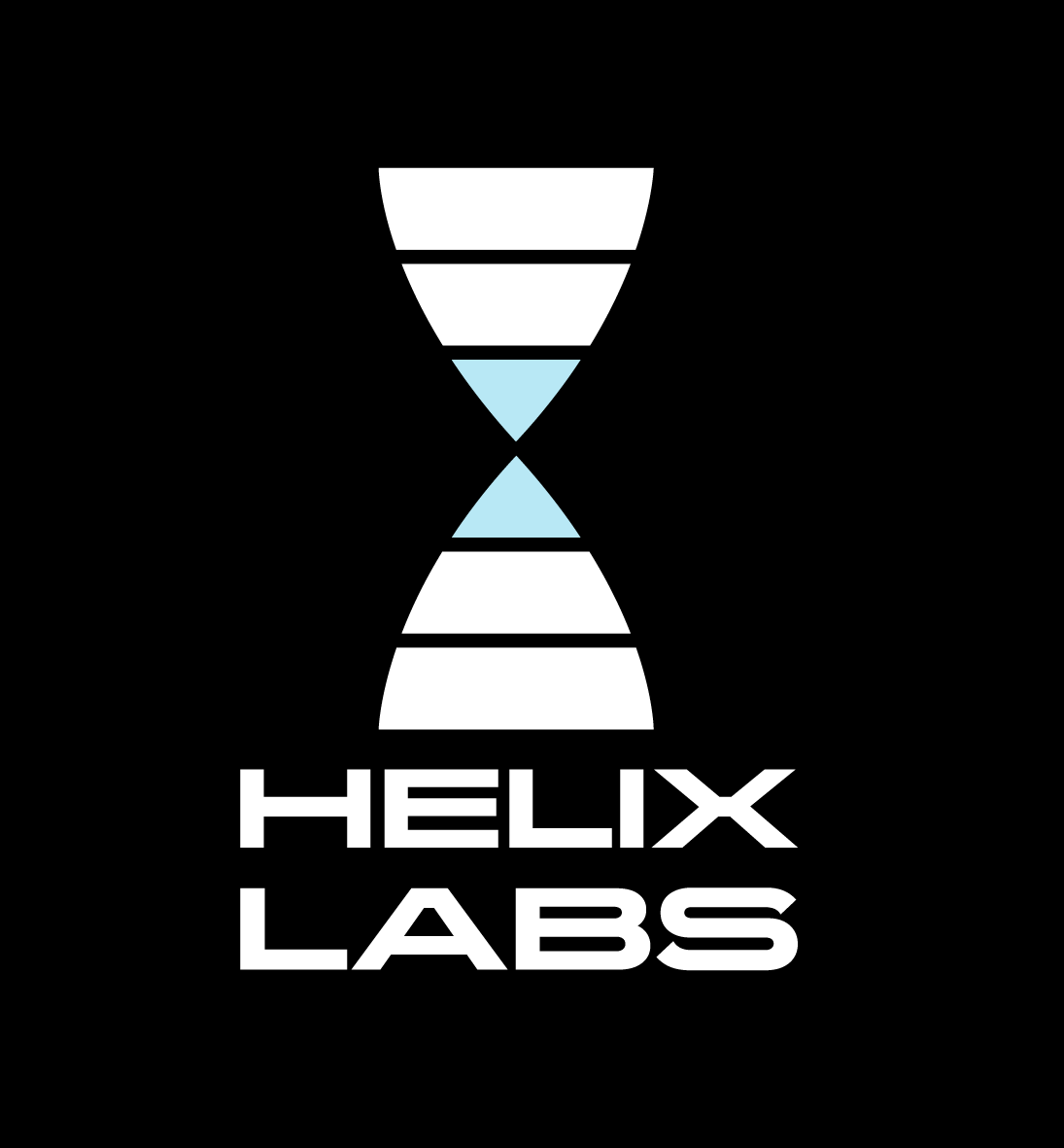 Helix Labs logo on dark